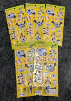 PUPPET SUNSUN ぷくぷくシール 5枚セット