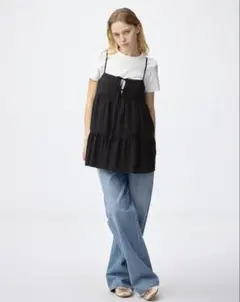 美品　GU キャミソールチュニックのサムネイル
