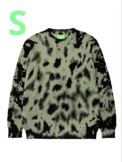 HUF 22FW BAR LOGO TIE DYE CREW SWEATER