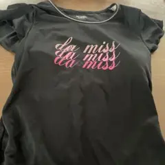 DA MISS 黒 Tシャツ