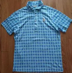 アンパスィ　ゴルフメンズ　半袖ポロシャツ