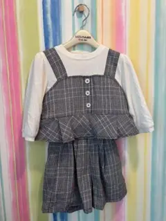 SHOO-LA-RUE チェック柄 120 セットアップ