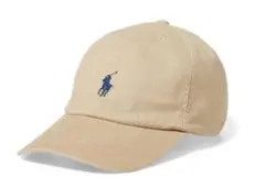 新品 ポロラルフローレン コットンチノ ベースボールキャップ キッズ用 ブラウン