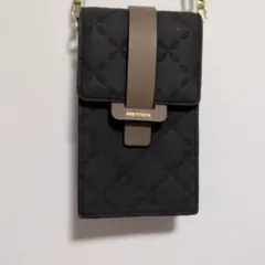 PRETTYZYS スマホショルダーバッグ ブラックのサムネイル
