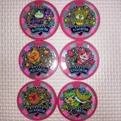 妖怪ウォッチ　ドリームメダル　フルーツニャン6枚セット