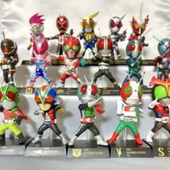 仮面ライダーフィギュア「平成〜令和ライダー」22体セット（ワーコレ