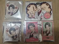 にじさんじ RoseValentine ハート型缶バッジ チェキ 特典 五木左京