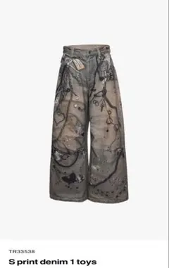 パンツ theredthread S layered work denim THEREDTHREAD / ザレッドスレッド】S layered work denim