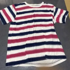 BACK NUMBER ストライプ Tシャツ Lサイズ