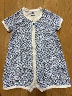 PETIT BATEAU 花柄 ロンパース 74cmのサムネイル