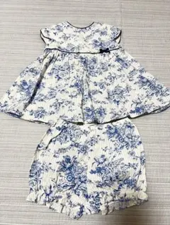 タルティーヌ エ ショコラ 花柄ワンピース 70〜90cm