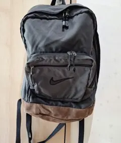 NIKE ヴィンテージリュック バックパック 90s ボトムレザー グリーン 