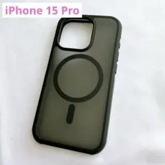 ☆新品✨iPhone 15 Pro ケース Magsafe 対応　黒
