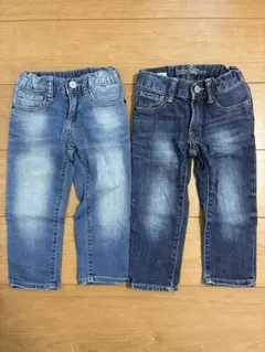 babyGap デニムパンツ 2本セット