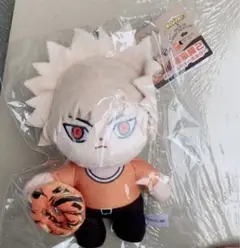 ヒロアカ×ジャックインザドーナツコラボ ぬいぐるみキーホルダー　爆豪勝己