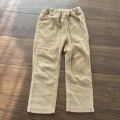 ベージュ 長ズボン サイズ100 ポリエステル