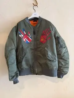 VIVIENNE WESTWOOD MA-1 フライトジャケット グリーン 緑 VIVIENNE WESTWOOD 1988/'89 F/W「タイムマシン」コレクション