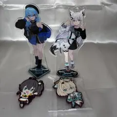 【ホロライブ】 アクリルスタンド＆キーホルダー 4個セット