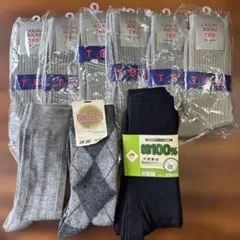 ソックス 10足セット まとめ売り　24㎝ 〜 26㎝