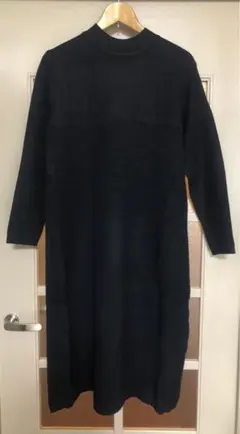 【お値下げ】MEDOC original ニットワンピース ブラック