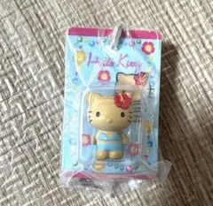 ハローキティ ミニチュアパッケージチャーム　日焼けキティ
