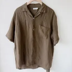 SUN LIMITE サンリミット 23SS リネン100% 開襟シャツのサムネイル