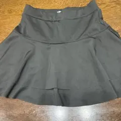 ブラック テニススコートM