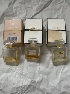 CHANEL N°19 ALLURE 香水 空ミニボトル 3点セットのサムネイル