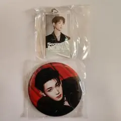 &TEAM JO 缶バッチとキーホルダー