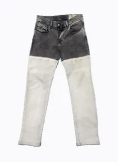 DIESEL コーティング バイカラー切り替えデニム W28 archive