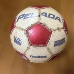 モルテン PELADA サッカーボール 赤/白　（12/16までの出品）