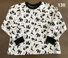 アプレレクール　アドベンチャーワールド　ワッフルTシャツ　パンダ