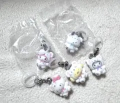 サンリオキャラクターズ めじるしアクセサリー ふわふわスノー 5個セット