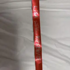 LISA LIVE 銀テープ　赤　✖️2