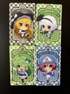 霧雨魔理沙・西行寺幽々子 東方projectカードセット