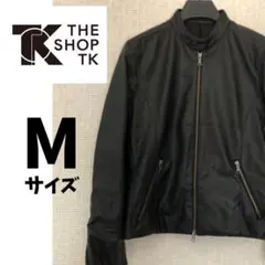 フェイクレザーシングルジャケット TK