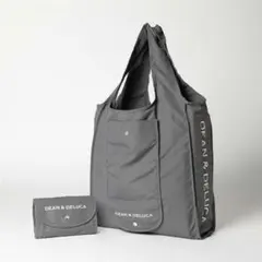 DEAN & DELUCA チャコールグレーエコバッグ