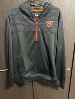 【希少】under armor アンダーアーマー　パーカー　ハーフジップ　野球