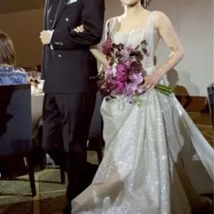 アーティシャルフラワー　ブーケ　結婚式