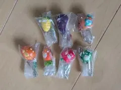 未使用 サンリオ ベジタブルビスケット 7種セット キーチェーン 野菜