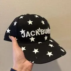 【値下げ交渉OK】JACKBUNNY 星柄キャップ ブラック