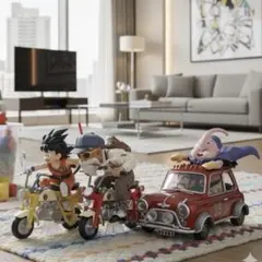 ⭐️ドラゴンボール キャラクター勢揃い　フィギュア３セット　魔人ブウ　悟空　亀仙人