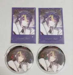 伊波ライ/Uncharted Spheres 缶バッジ＆チェキ