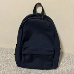 無印良品　ネイビー リュックのサムネイル