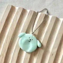 そよそよわんわん　ウォーリーストーン　キーホルダー　worry stone 犬