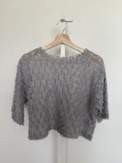 LOWRYSFARM フェザーチュールTシャツ