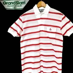 Munsing Grand Slam 半袖グリーン ポロシャツ メンズ(L) - メルカリ