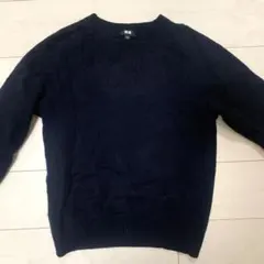 UNIQLO ネイビー クルーネックセーター Lサイズ