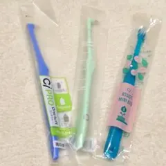 【未使用】タフトブラシ ミニブラシ セット やわらかめ