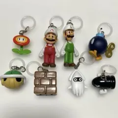 スーパーマリオ マスコットフィギュア 8個セットのサムネイル